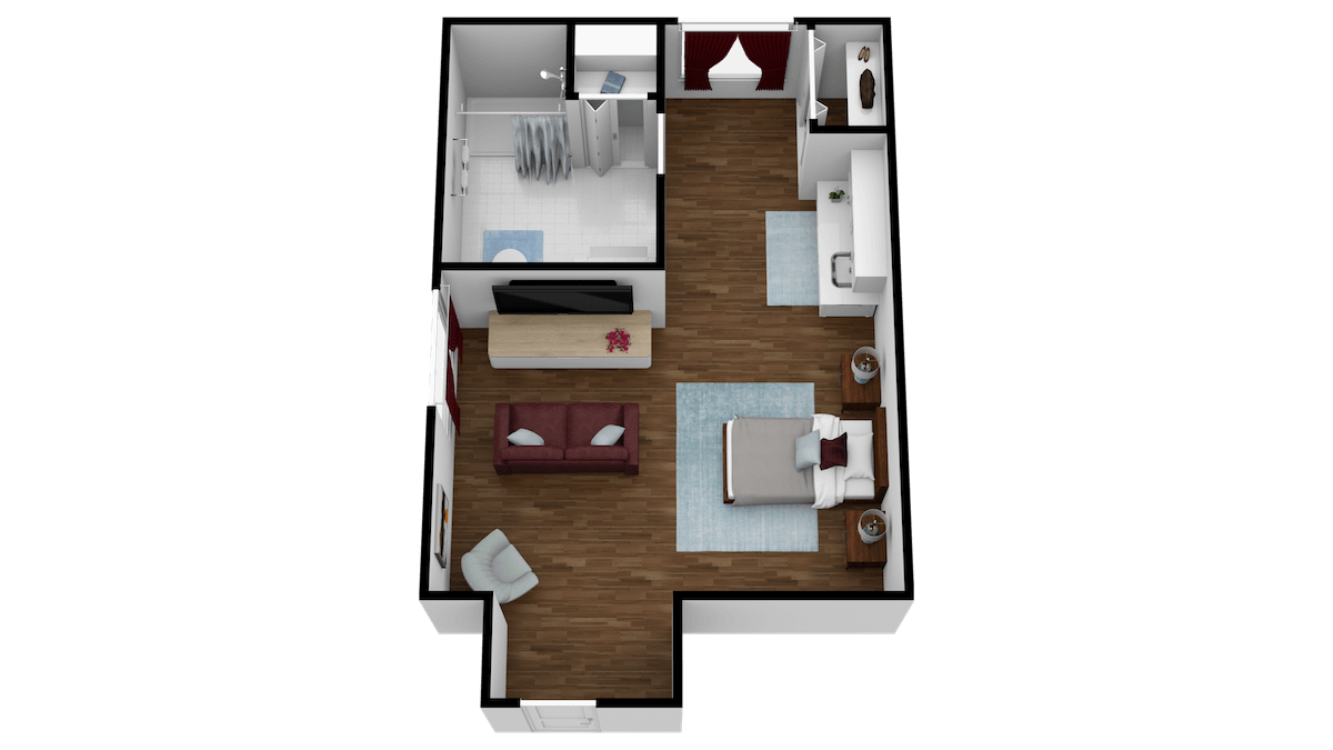 Studio Layout for Curavistas Highline